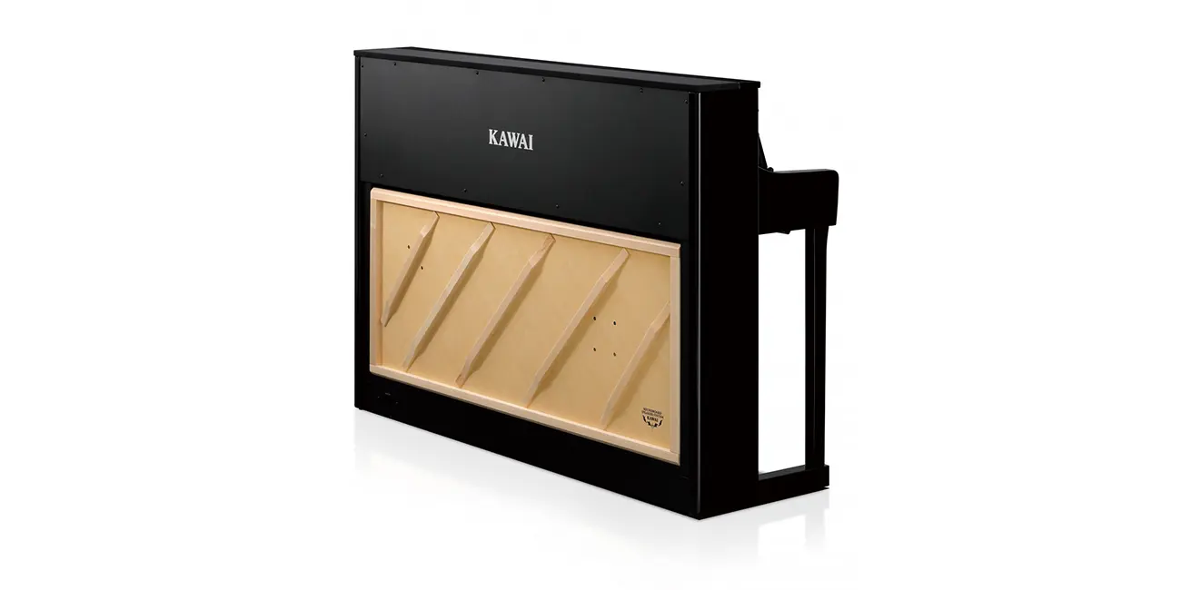 Kawai CA 901 rear view with soundboard