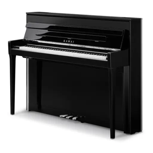 Piano numérique avec mécanique de piano en noir