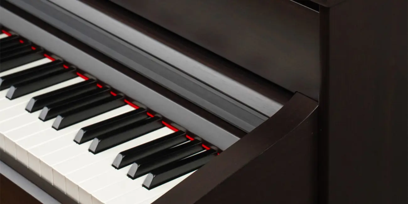 Kawai CA 701 keyboard in detail