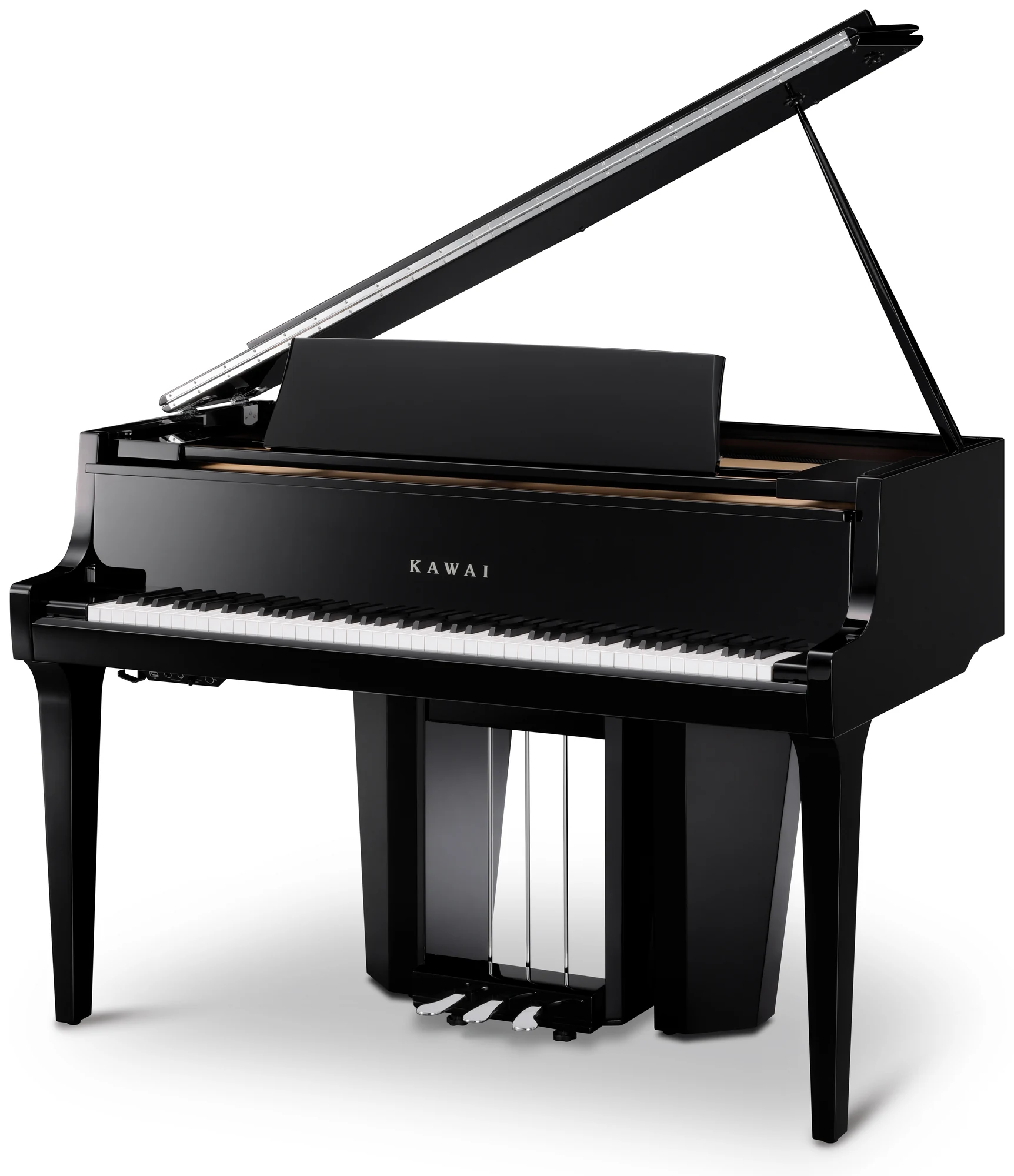 Kawai NOVUS NV12 Hybridpiano im Flügel-Stil, Schwarz poliert