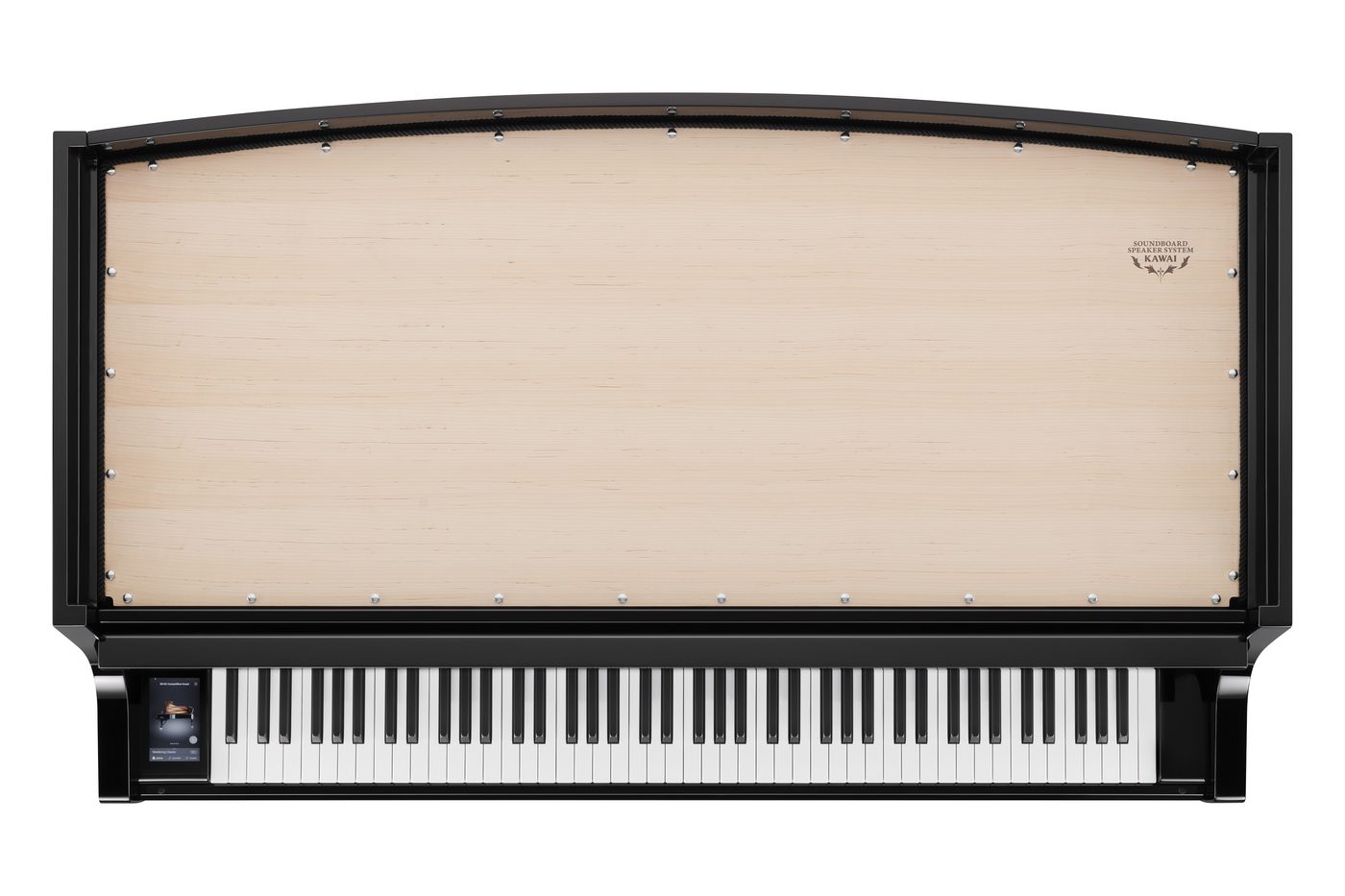 Der Holzresonanzboden des Kawai NOVUS NV12