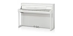 Kawai CA 901 piano numérique en blanc, isolé