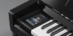 Clavier et panneau de commande Kawai NV6 en détail