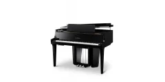 Piano hybride Kawai NV12 en noir, vue de face