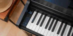 Kawai CA 401 Klaviatur und Bedienfeld im Detail