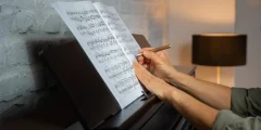Kawai CA 701 notes sur partitions sur piano numérique