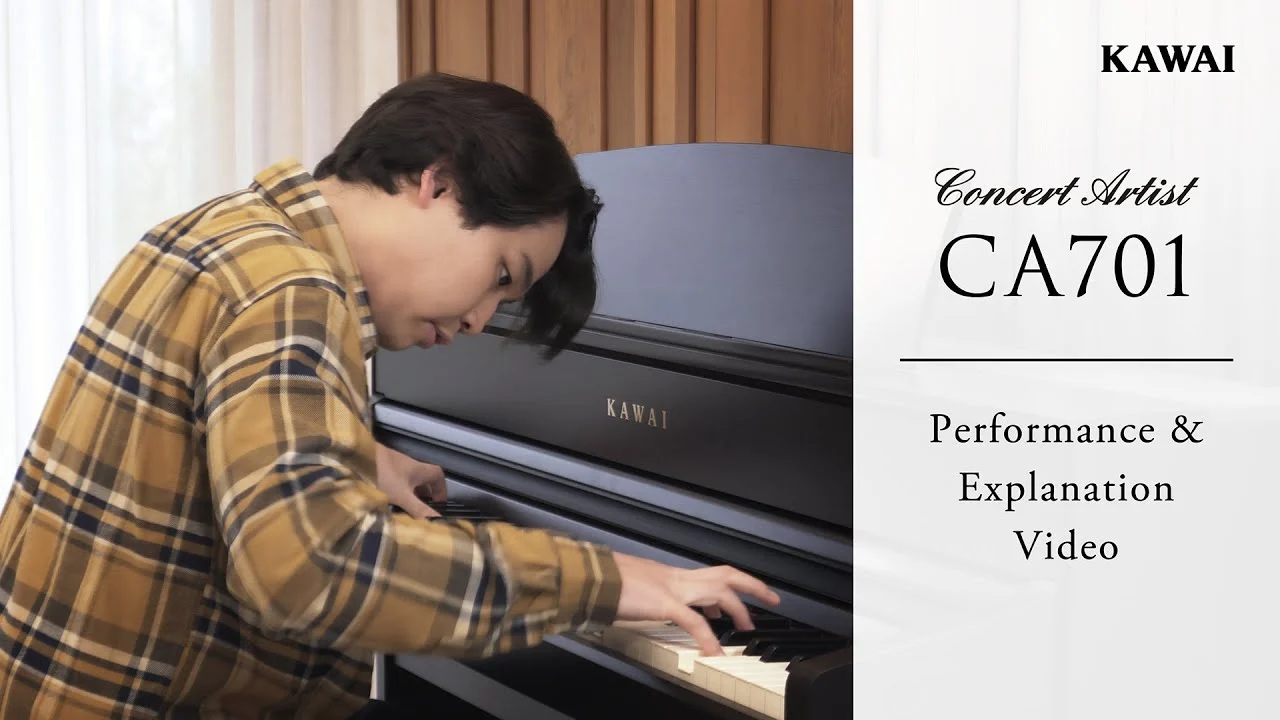 Kawai CA 701 - performance and explanation video, Polonaise in A-flat major (Chopin)