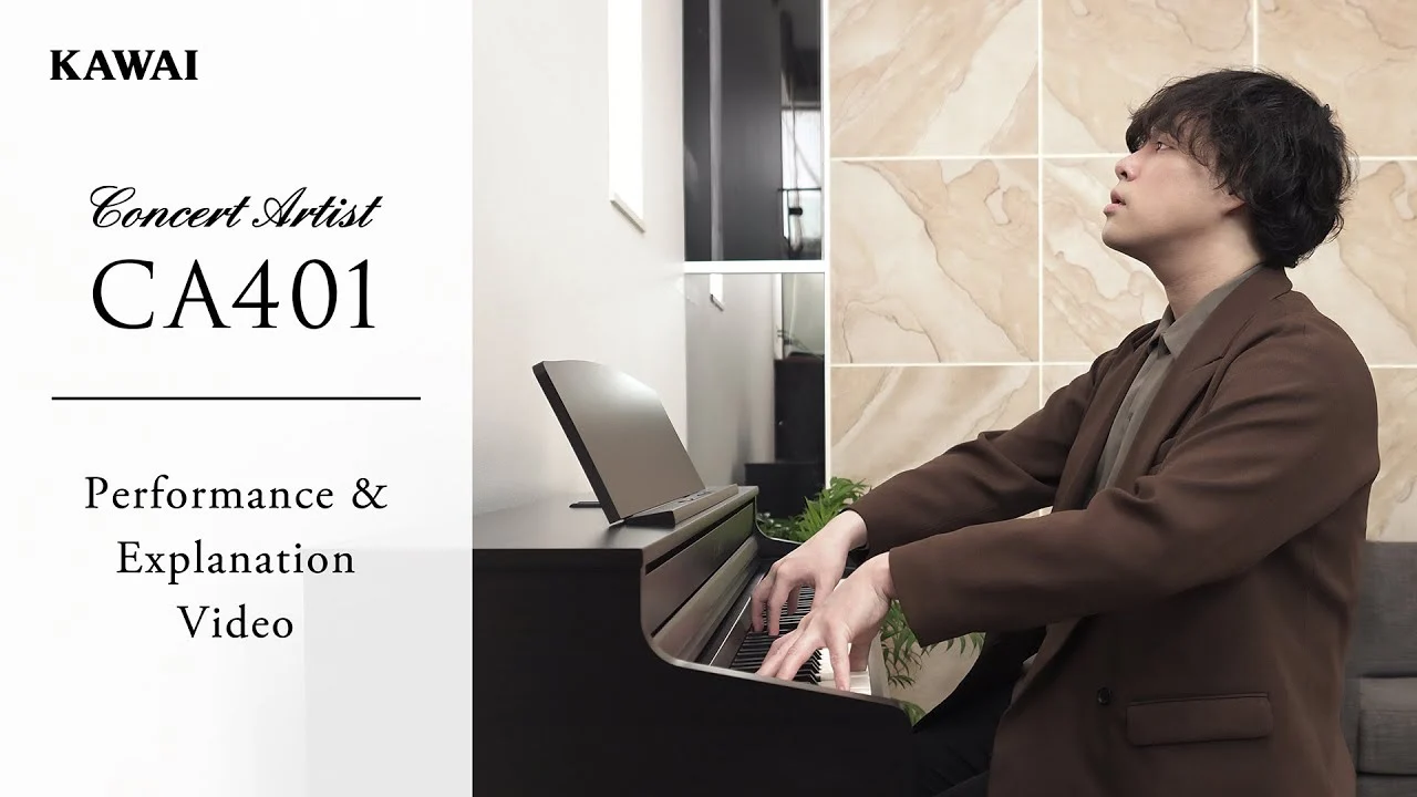 Kawai CA 401 - performance and explanation video, Prelude No. 17, Op. 28 (Chopin)